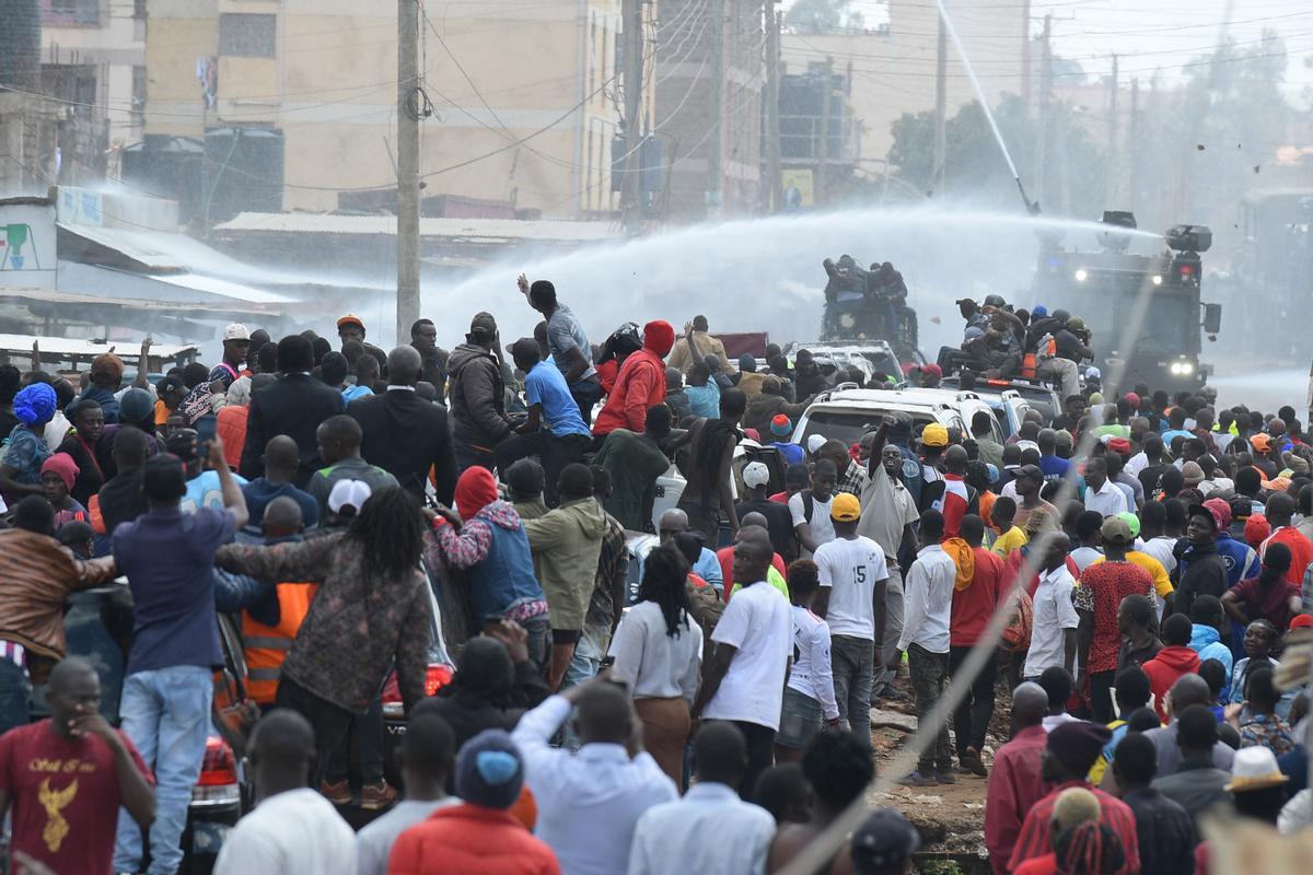 Protestas en Kenia contra el mandato del presidente Ruto