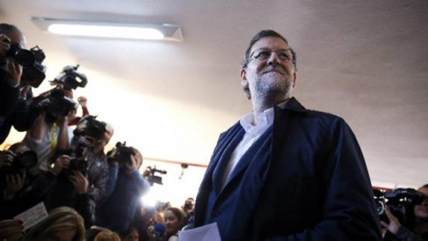 Rajoy: "Es muy reconfortante que esté votando mucha gente"