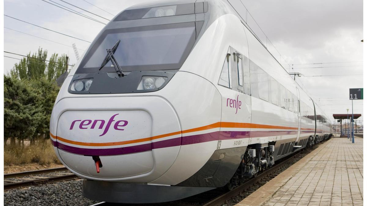 Una imagen de un tren de Renfe.