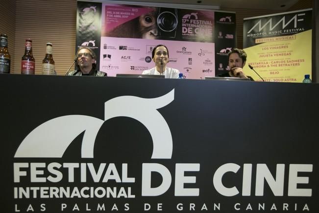 06.04.17. 17º Festival Internacional de Cine de Las Palmas de Gran Canaria. Rueda de prensa de Julieta Venegas, que actuará en el Teatro Pérez Galdós, dentro del Monopol Music Festival