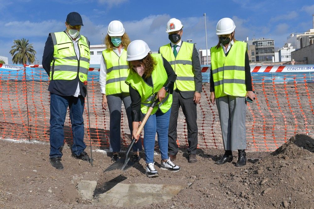 Construcción del último edificio del Área de Regeneración y Renovación Urbana (ARRU) de Tamaraceite