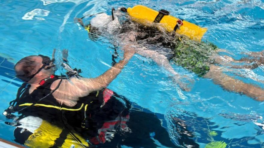 Buceo adaptado para los alumnos del CPEE Eusebio Martínez