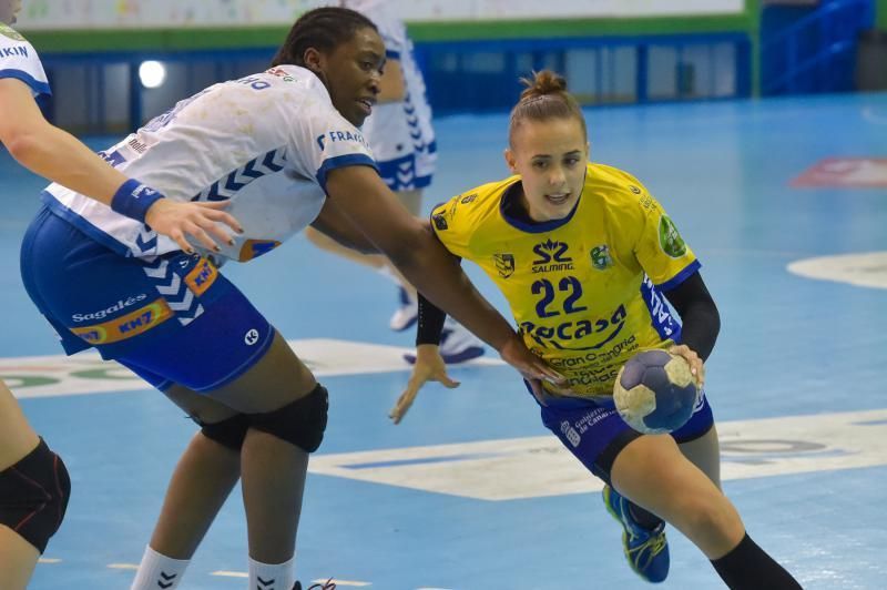 25-01-2020 TELDE. Balonmano femenino: Rocasa # Granollers  | 25/01/2020 | Fotógrafo: Andrés Cruz