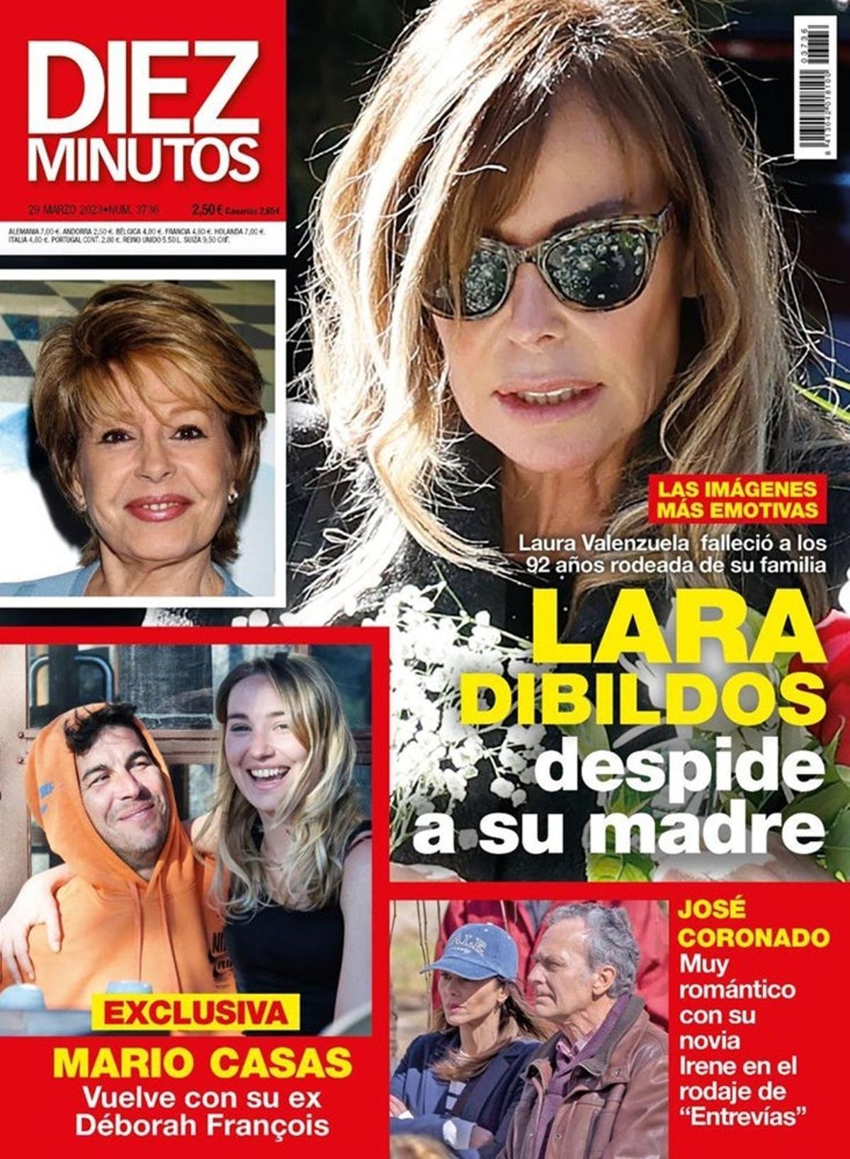 Portada de la revista Diez Minutos del 22 de marzo de 2023