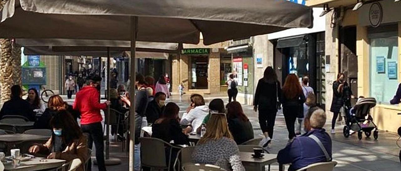 La terraza en la Corredora a la altura de la Glorieta | M. SEGARRA / A. AMORÓS