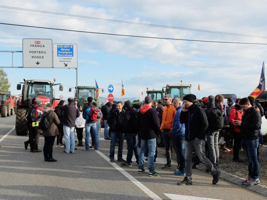 Manifestació a Borrassà