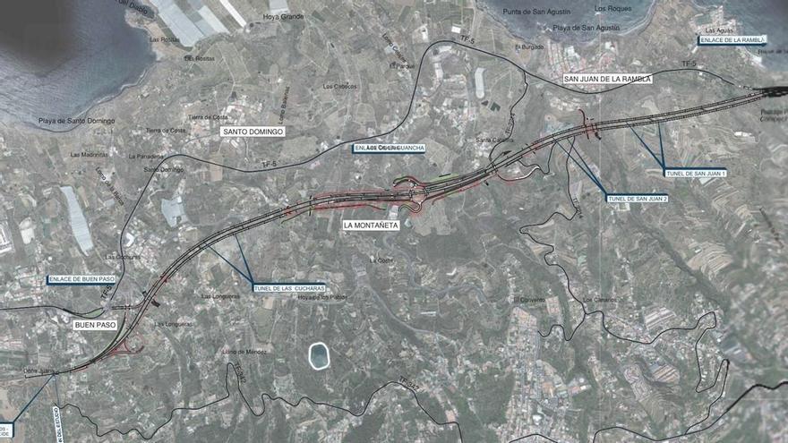 El Gobierno de Canarias da luz verde al penúltimo tramo del Anillo Insular en Tenerife