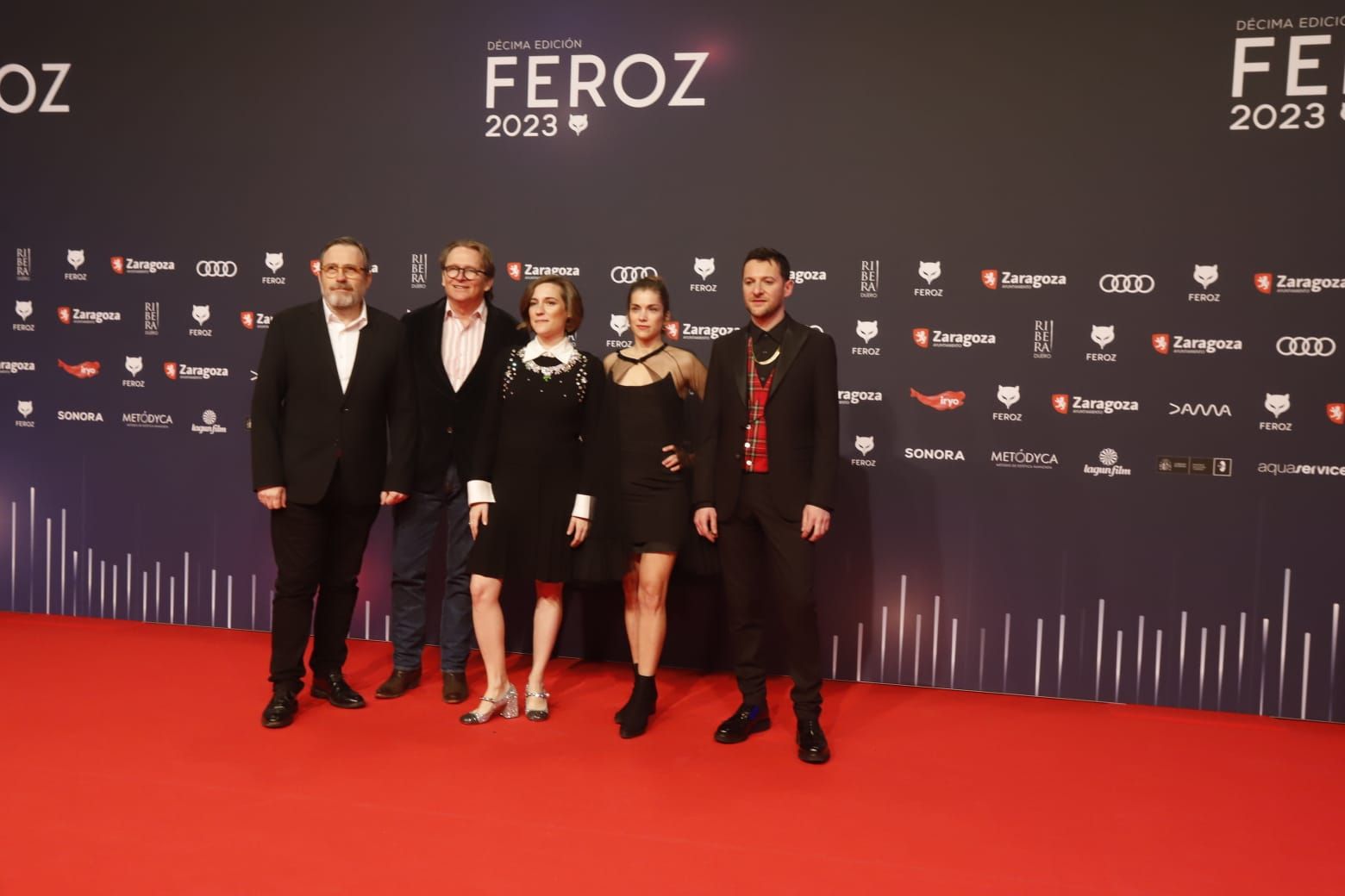 Alfombra roja de los premios Feroz