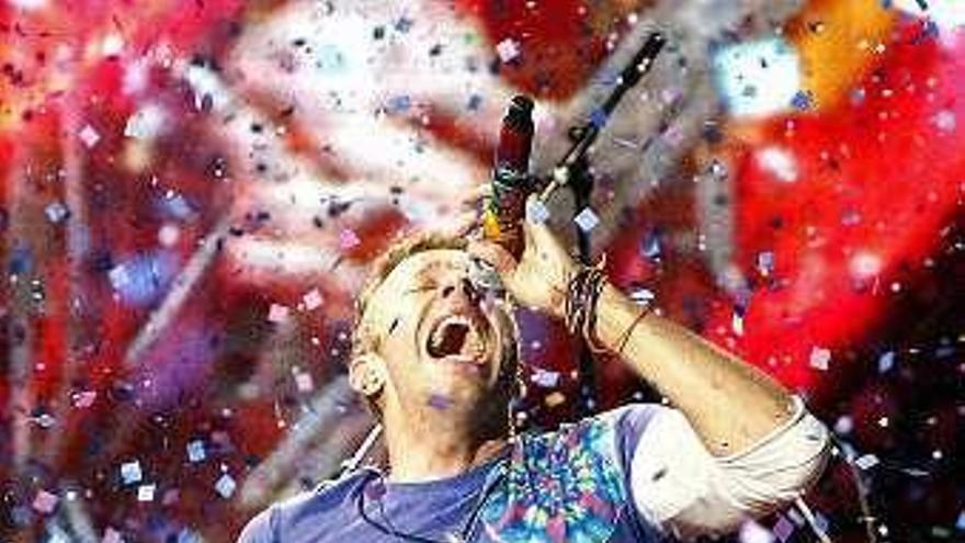 Chris Martin, de Coldplay.