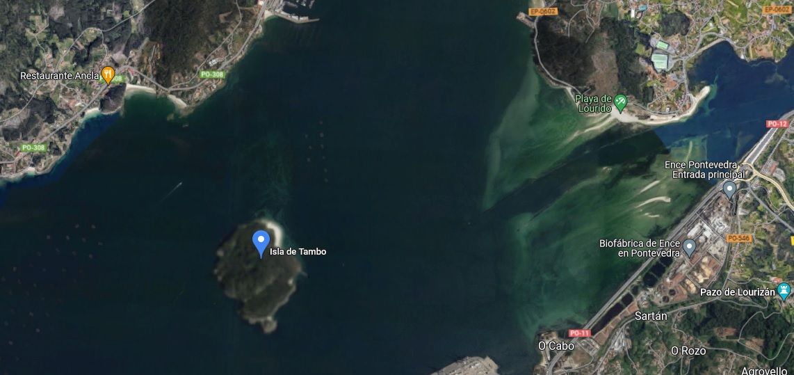 La isla de Tambo sigue pixelada en Google Maps
