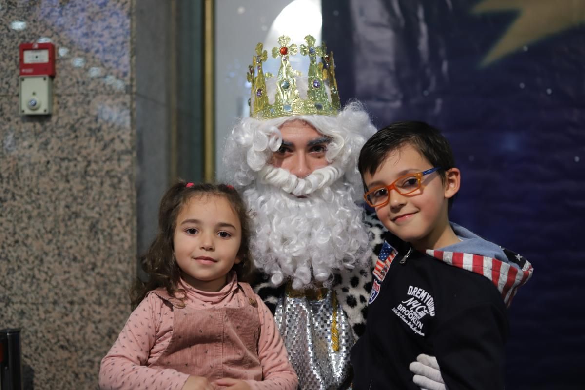 Fotos con los Reyes Magos realizadas el 4 de enero de 2018