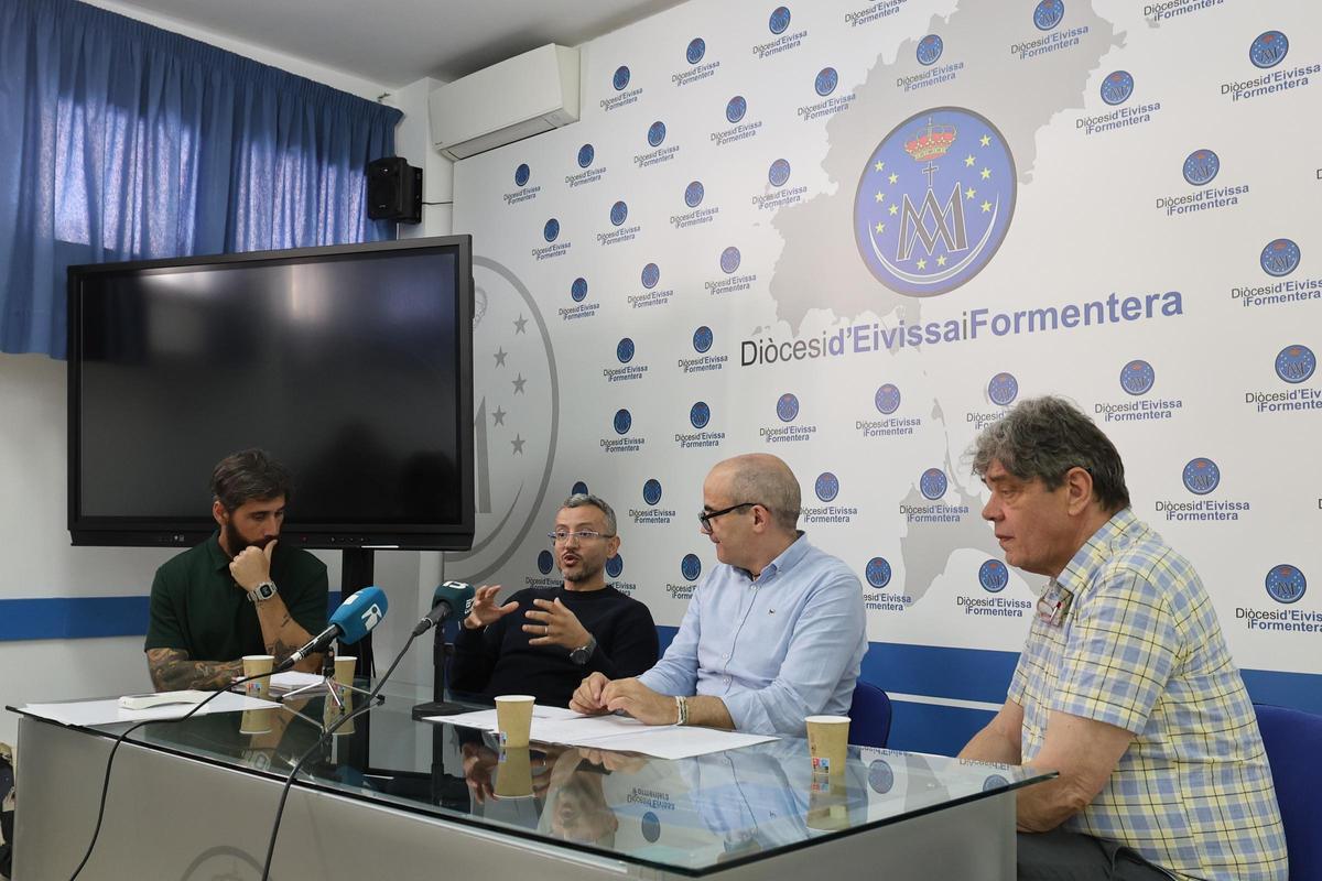 Rueda de prensa de Cáritas Ibiza y representantes de Cáritas Rabat, en imágenes Rueda de prensa de Cáritas Ibiza y representantes de Cáritas Rabat, en imágenes