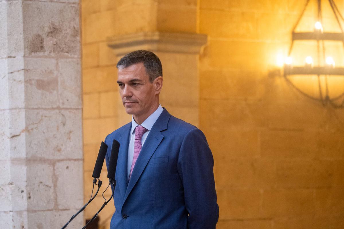 El presidente del gobierno Pedro Sánchez El presidente del gobierno Pedro Sánchez