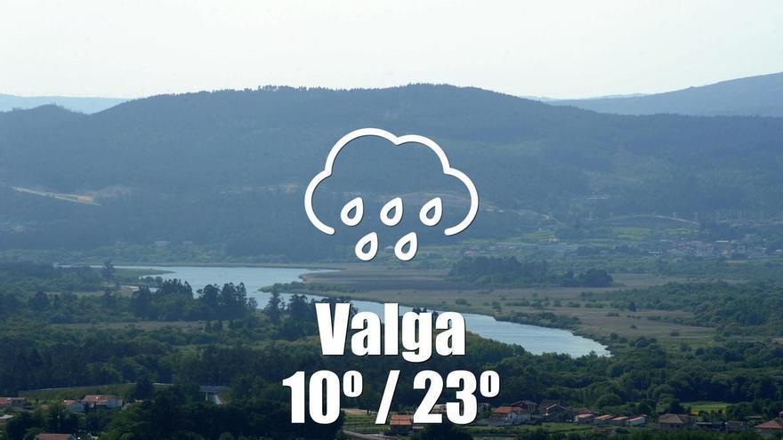 El tiempo en Valga: previsión meteorológica para hoy, lunes 