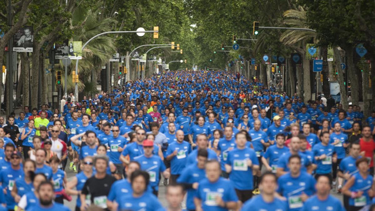 Carrera de la Guardia Urbana de Barcelona y los gimnasios DIR