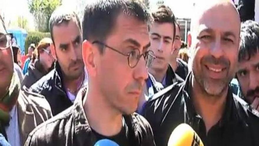 Monedero se desmarca de Venezuela: “Nuestros modelos son europeos”