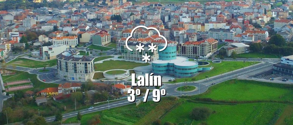 El tiempo en Lalín: previsión meteorológica para hoy, sábado 14 de febrero