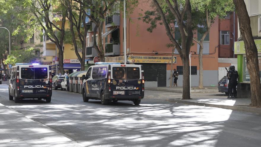  varios heridos en una batalla campal en un bar de Son Gotleu