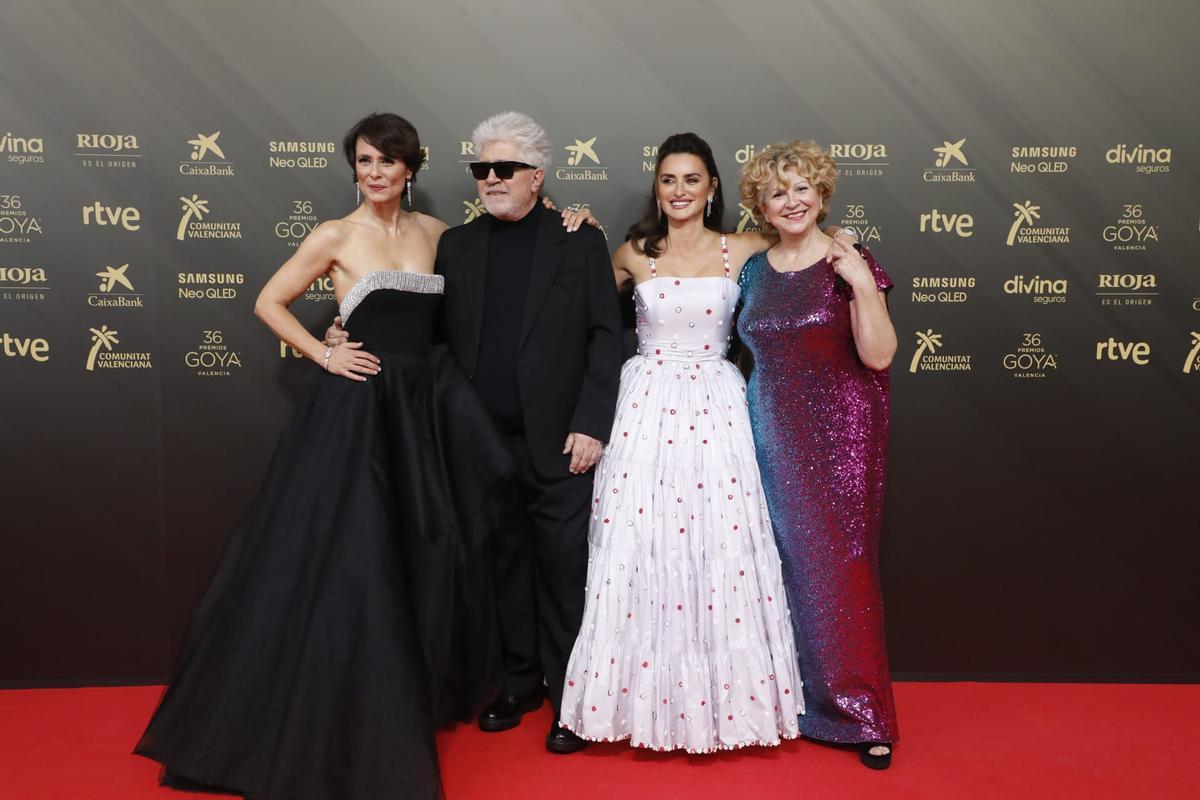 Todas las imágenes de la alfombra roja de los Premios Goya en València