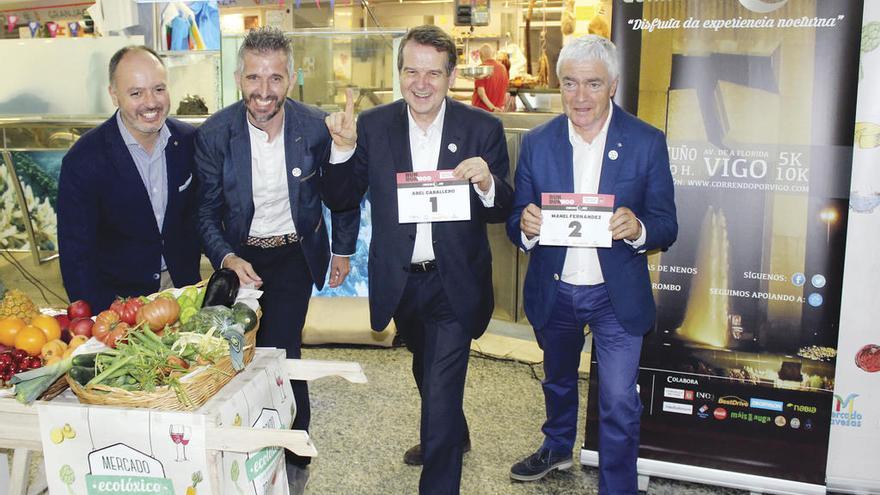 Regades, Posada, Caballero y Fernández, en la presentación. // FDV