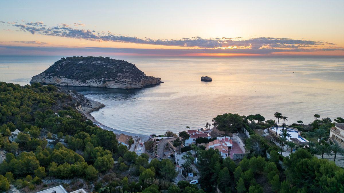 Cala del Portitxol en Jávea, Alicante