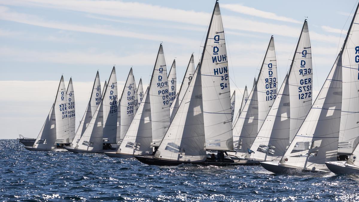 Salida de la segunda jornada de las IX Puerto Portals Dragon Winter Series