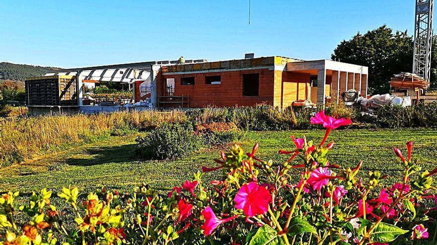 Estado de las obras en el centro sociocultural de Tenorio.