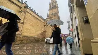 La borrasca Karlotta y las lluvias remiten su intensidad en Córdoba... pero no se marchan