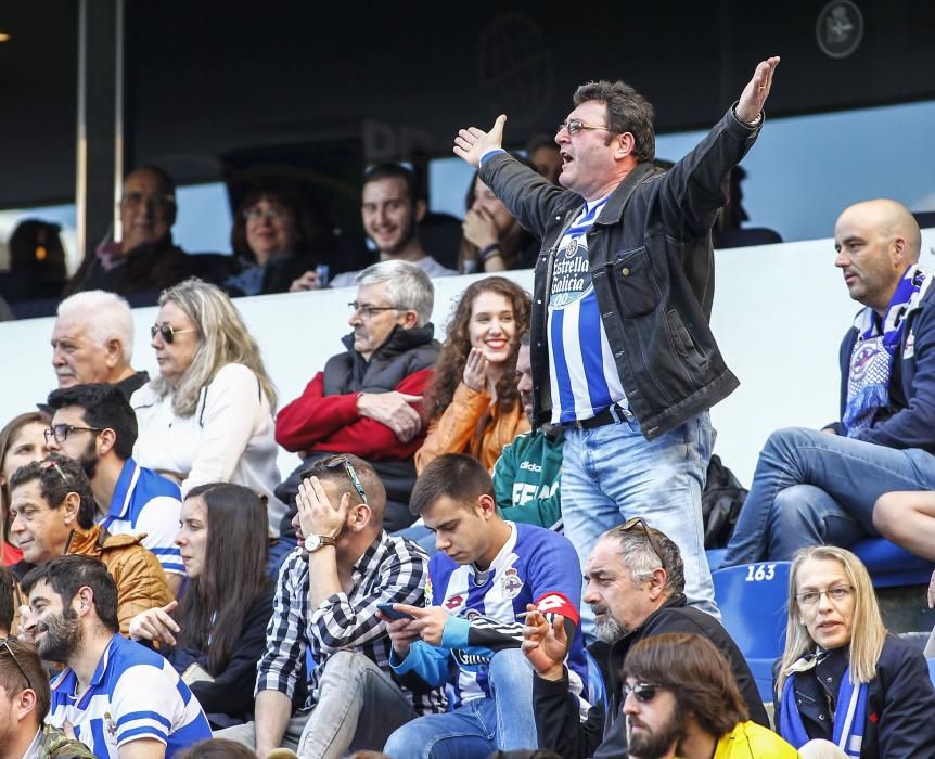 El Dépor cae en Riazor ante el Espanyol