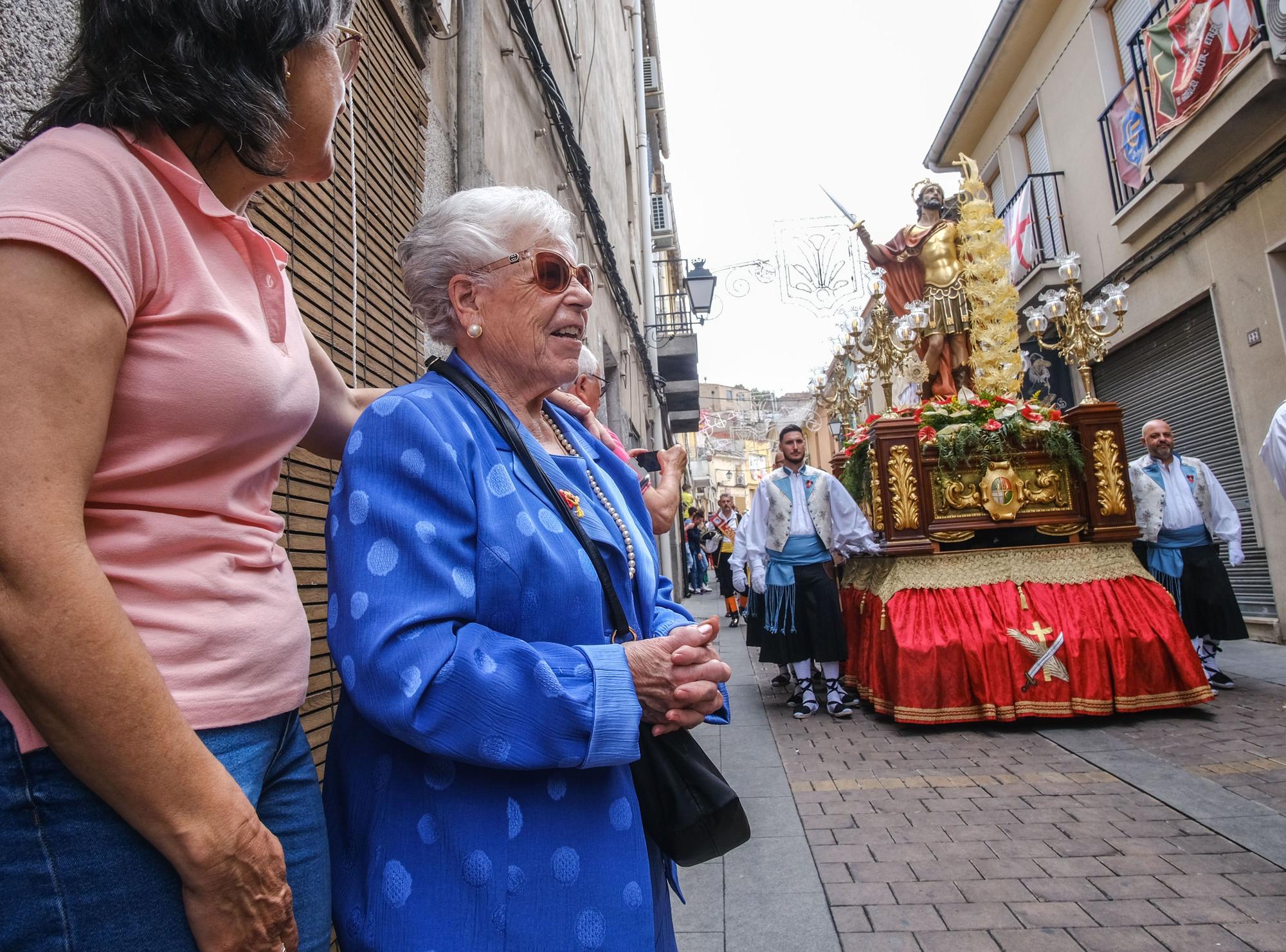 Así se ha vivido la bajada del Santo en las fiestas de Petrer