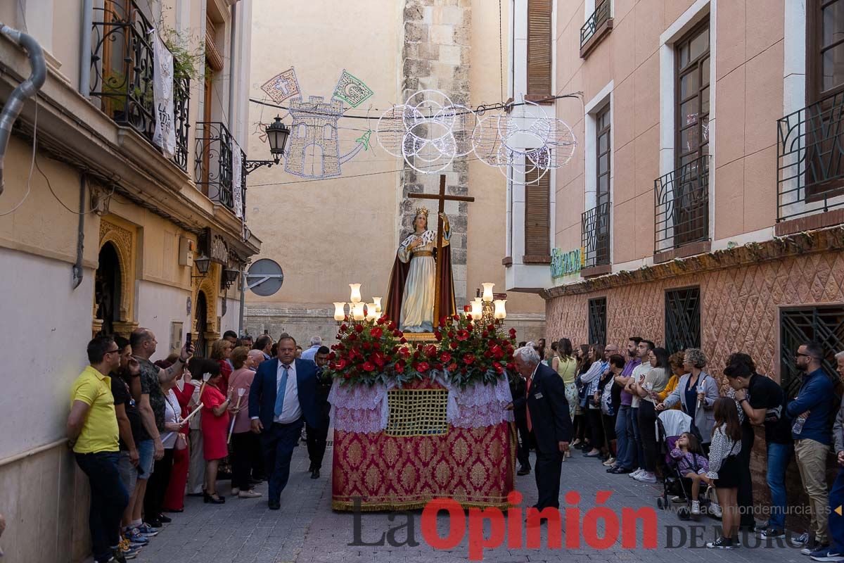 Procesión del Baño y parlamento en las Fiestas de Caravaca