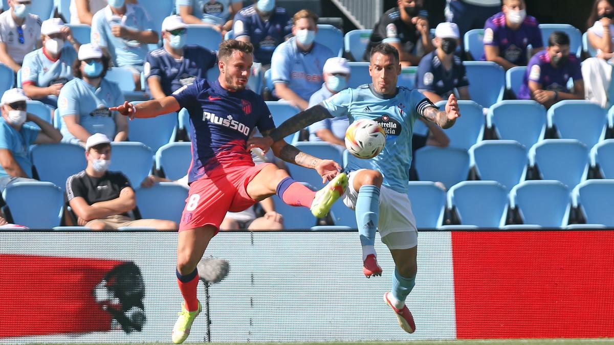 El Celta-Atlético, en imágenes