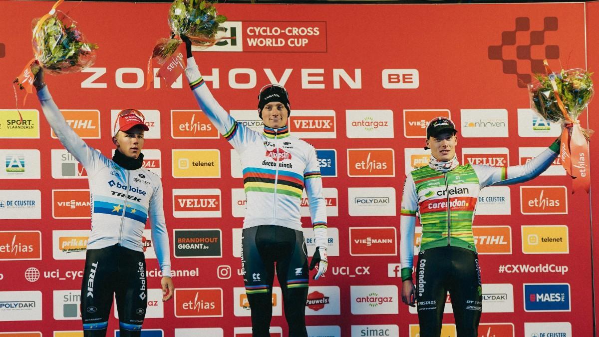 Van der Poel, en el escalón más alto del podio