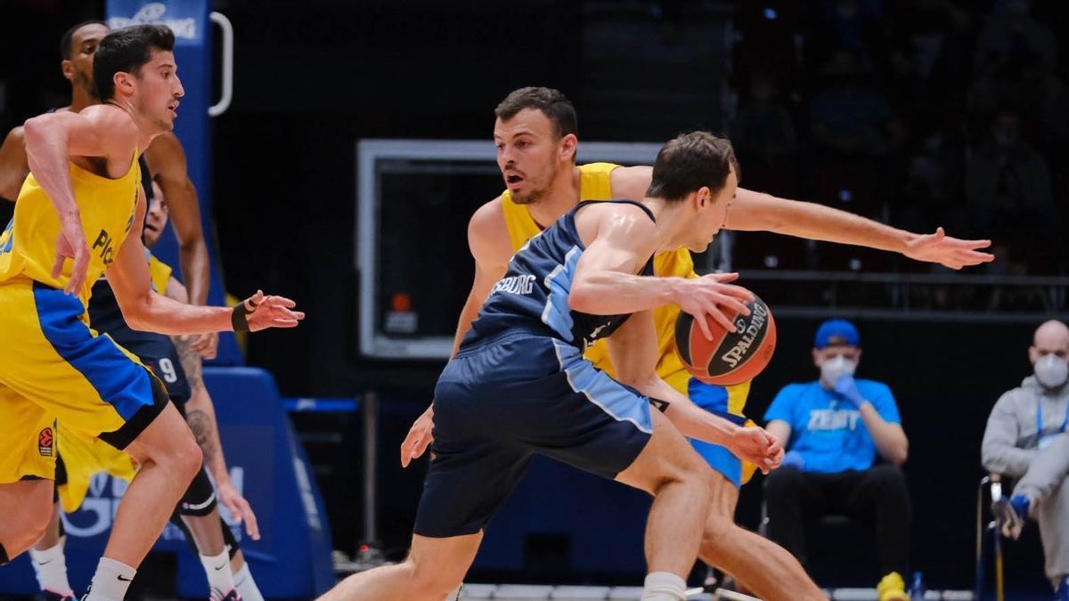 Kevin Pangos, este viernes frente al Maccabi