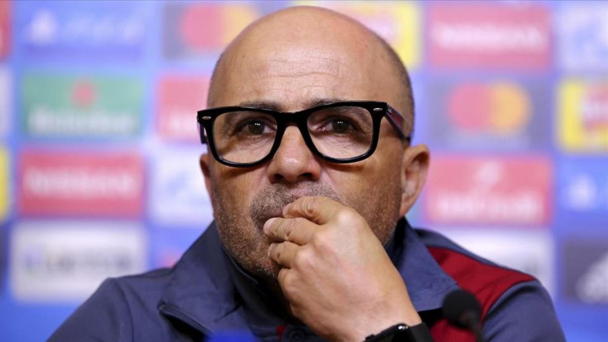 Sampaoli fue preguntado por su posible futuro en el banquillo del Barça