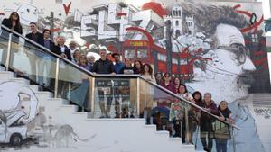 Un gran mural celebra ‘El 47’