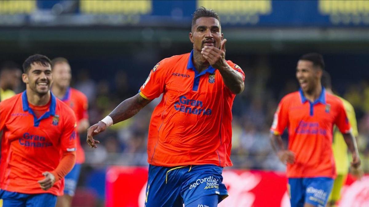 Kevin Prince Boateng se ha ganado al vestuario de la UD Las Palmas