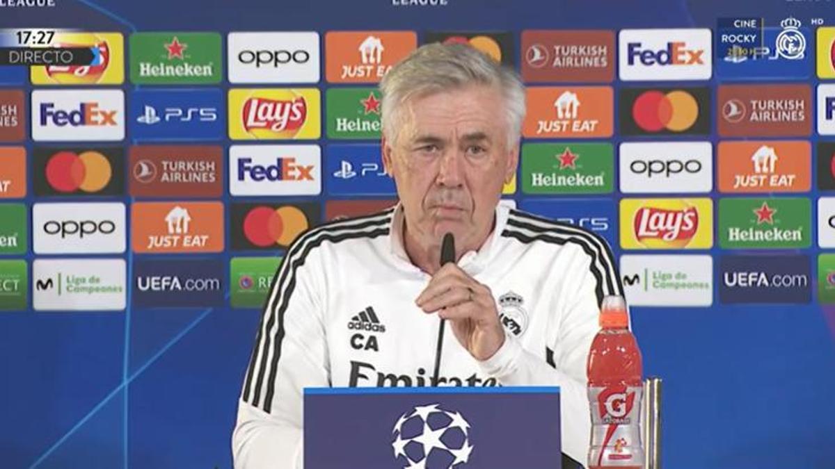 Ancelotti: "Nadie duerme bien si su equipo no sigue en la Champions"
