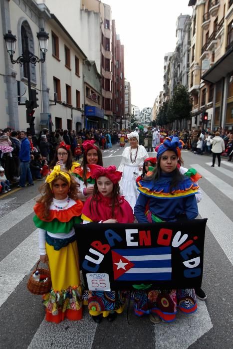 Desfile de Antroxu en Oviedo