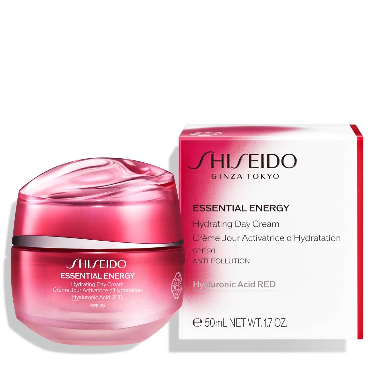 Essential Energy Hydrating Day Cream SPF 20 de Shiseido