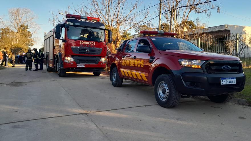 Muere un anciano y dos quedan heridos graves tras un incendio en Uruguay