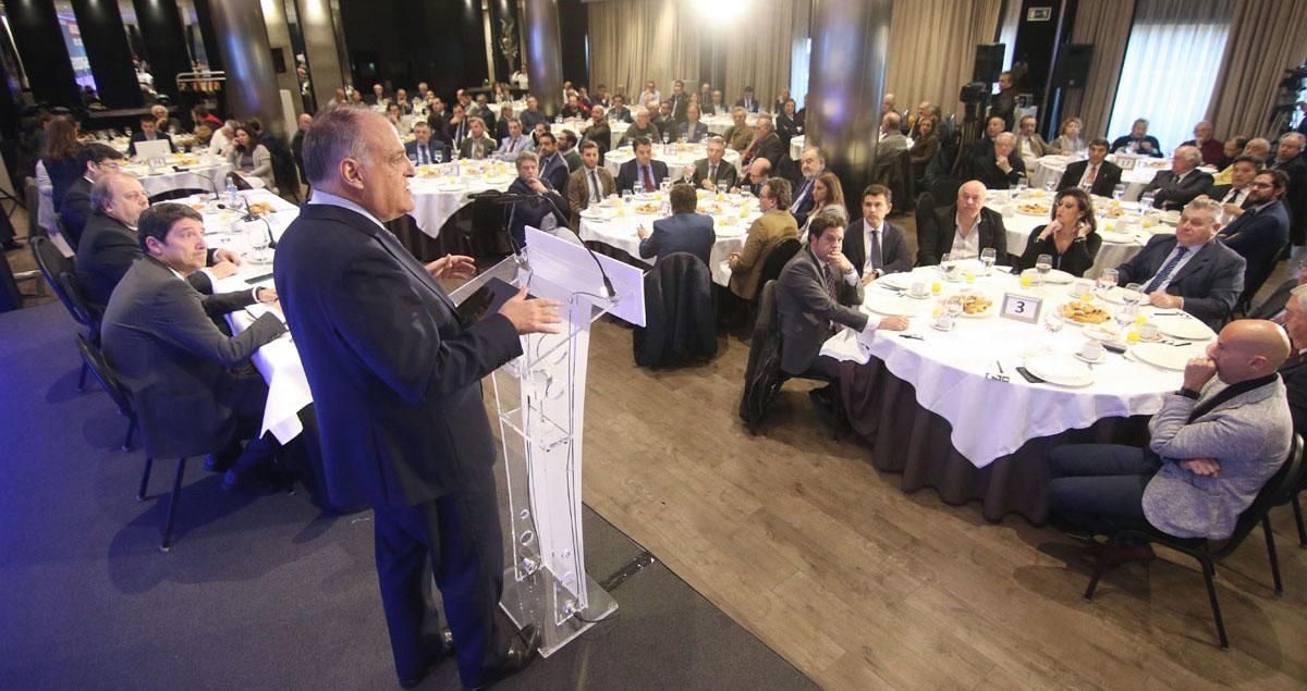 El presidente de la Liga, en "Los Desayunos de Diario CÓRDOBA"