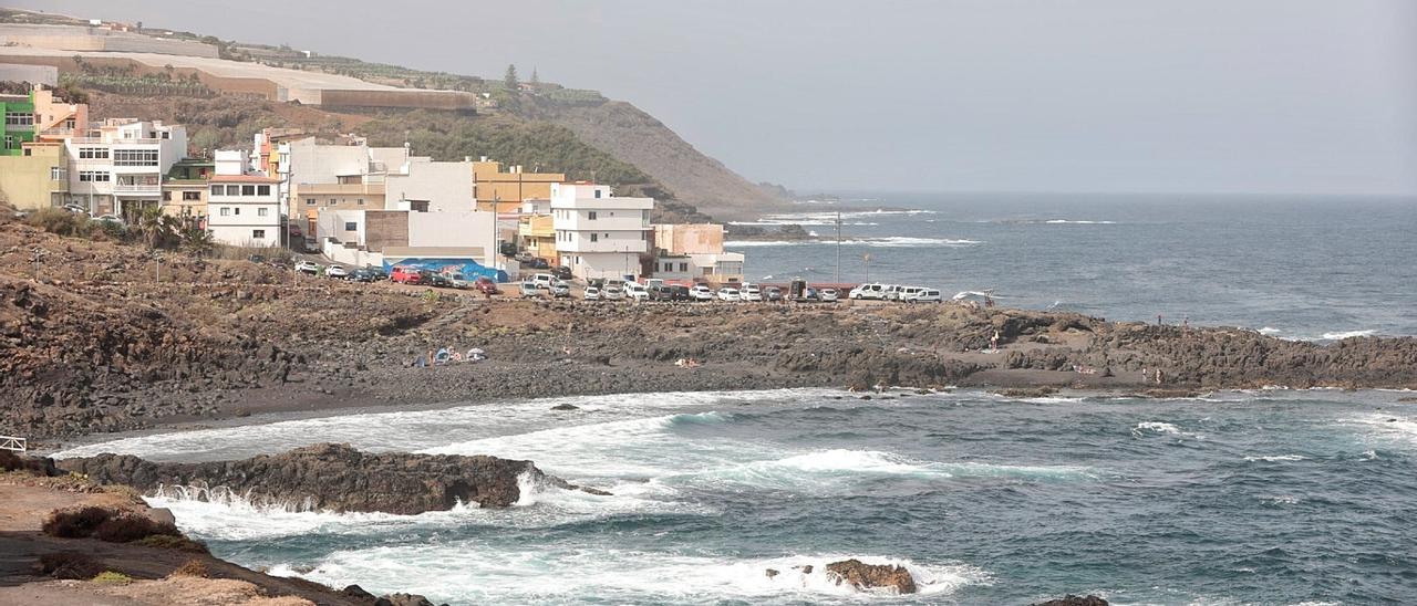 El núcleo costero de La Barranquera, en Valle de Guerra.