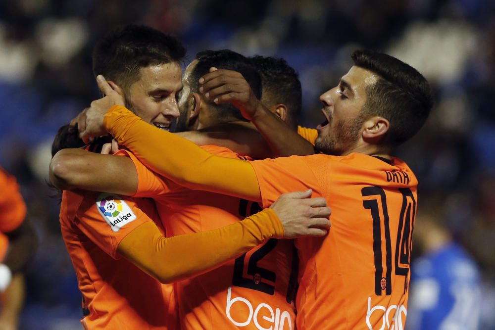 Las mejores imágenes del Leganés - Valencia CF