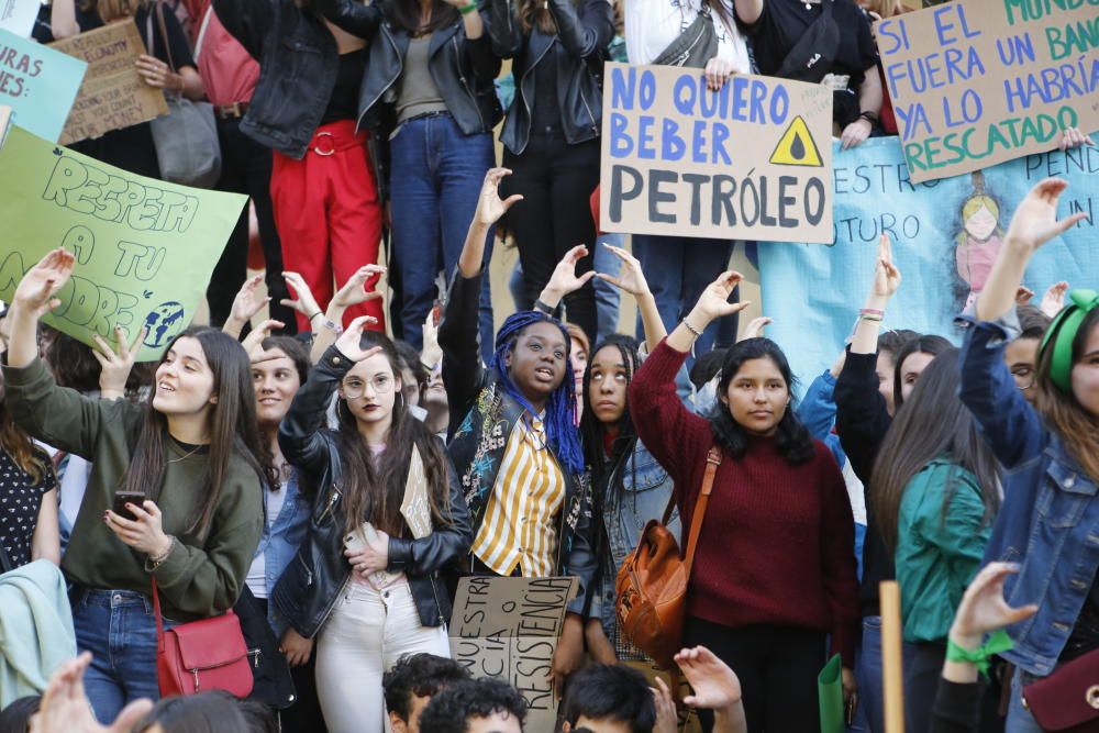 Clamor joven en Alicante contra el cambio climático