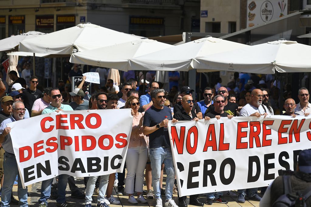 Las imágenes de la manifestación del Primero de Mayo en Cartagena