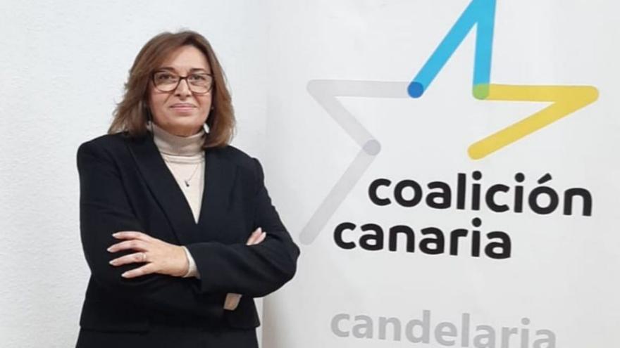 Ángela Cruz, candidata de Coalición Canaria a la Alcaldía