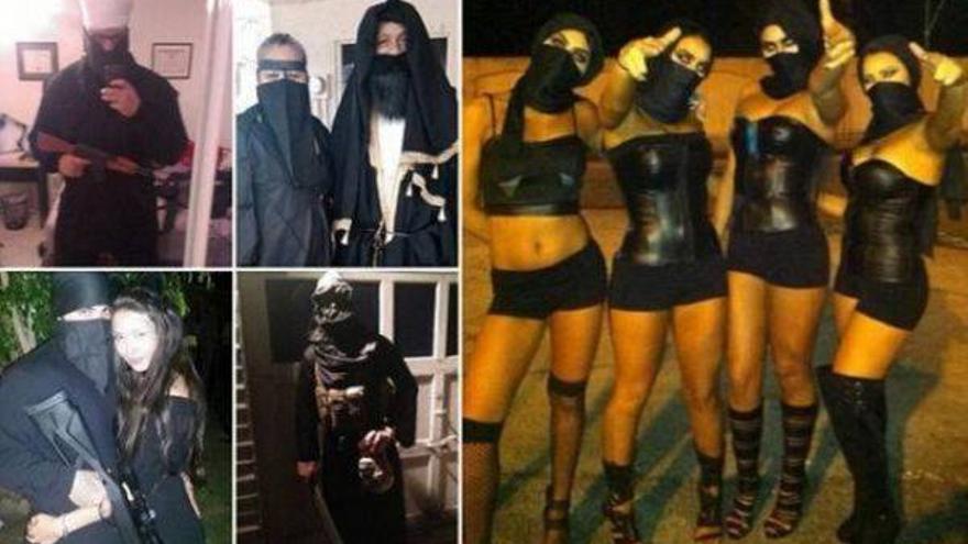 Los disfraces del Ejército Islámico conquistan Halloween