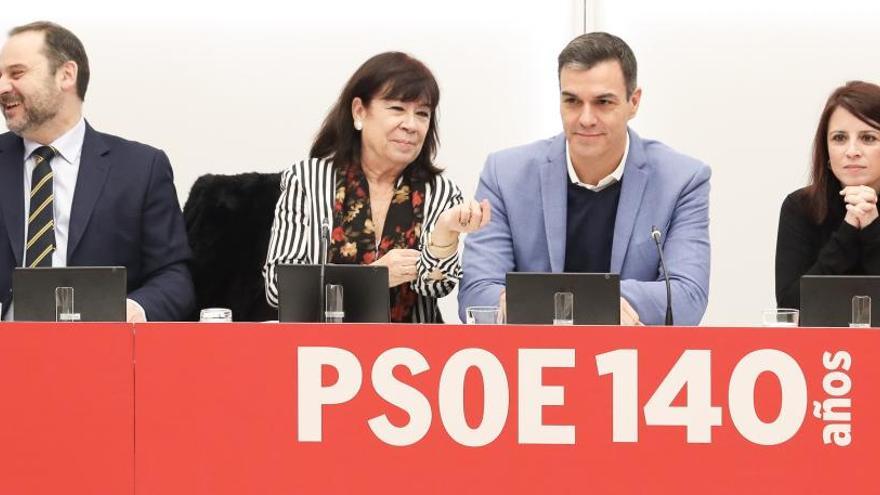 Una reunión de la Comisión Ejecutiva Federal del PSOE.