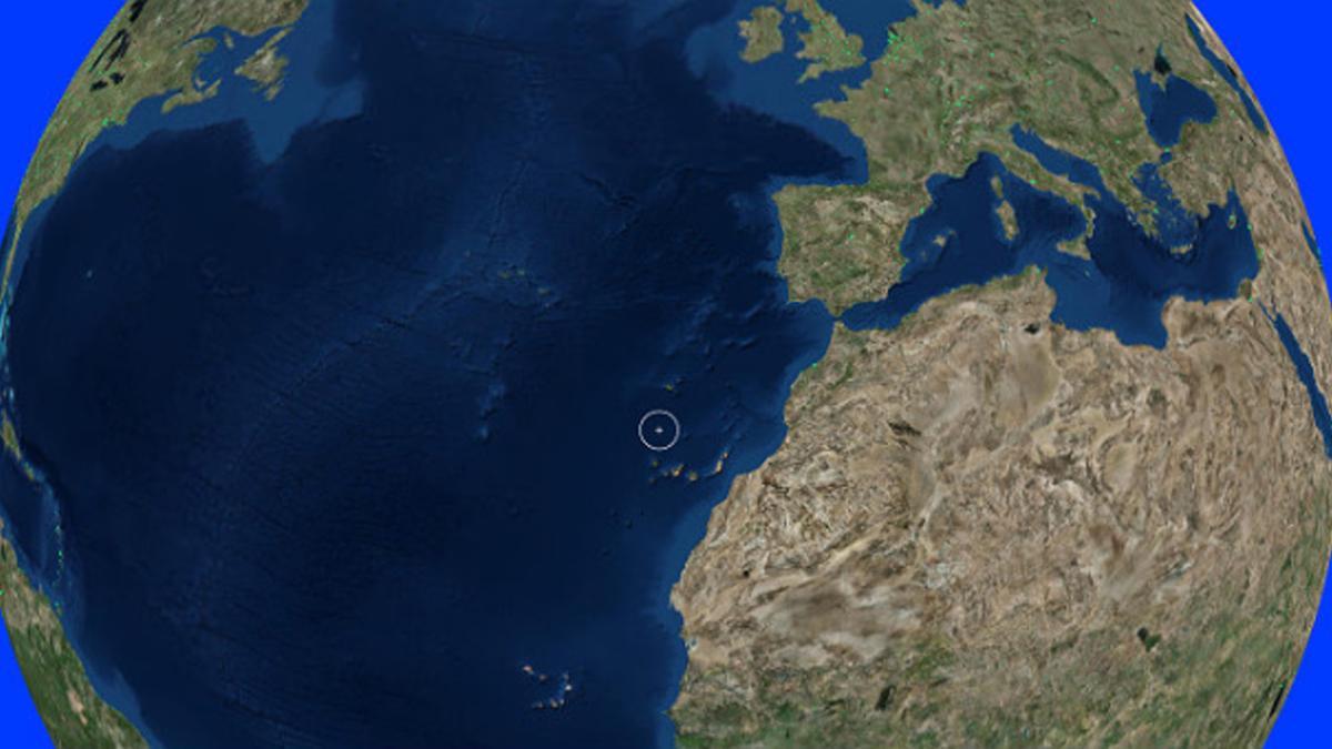 Una de las imágenes, tipo Google Earth, de la nueva web de radio en streaming planetaria.